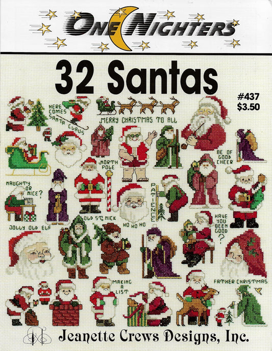 32 Santas pattern