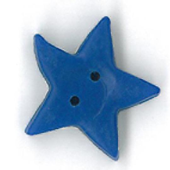 True Blue Star Buttons