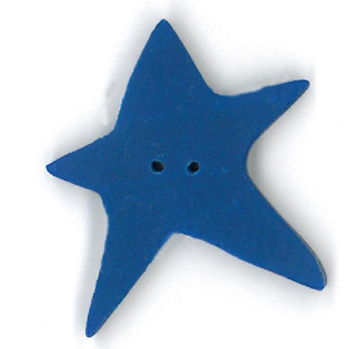 True Blue Star Buttons