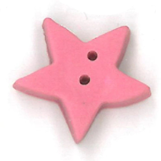 Just Another Button Company Baby Pink Stars 3415 Buttons