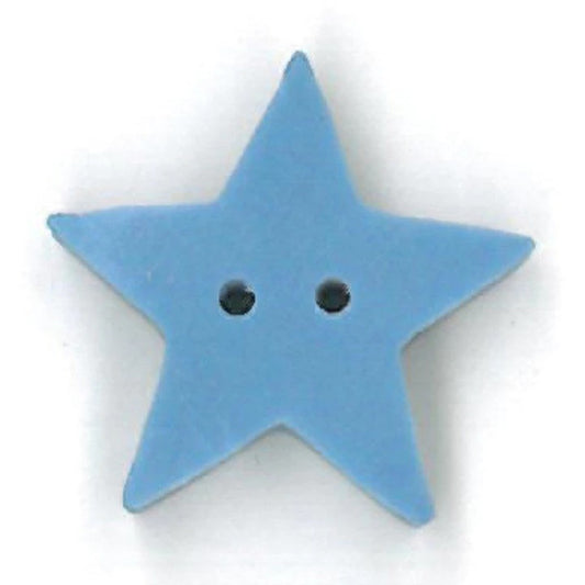 Just Another Button Company Baby Blue Star 3416 Buttons
