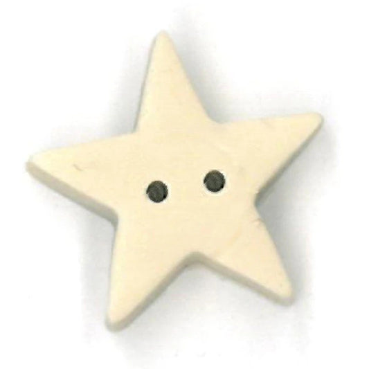 Just Another Button Company Tea-Dyed Star 3447 Buttons