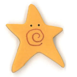 Just Another Button Company Golden Swirly Star 3500 Buttons