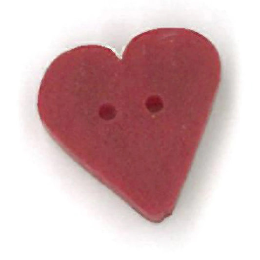 Just Another Button Company True Red Heart 3506 Buttons