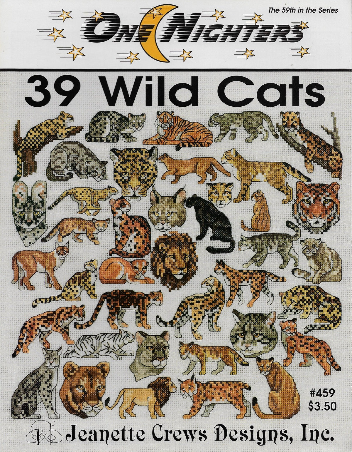 39 Wild Cats pattern – Sandra's Stitch Stash