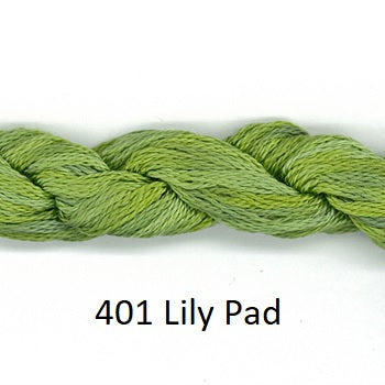 Stoney Creek Lily Pad 401 hand dyed cotton floss