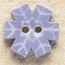 Mill Hill  Medium Snowflake 43166 ceramic button