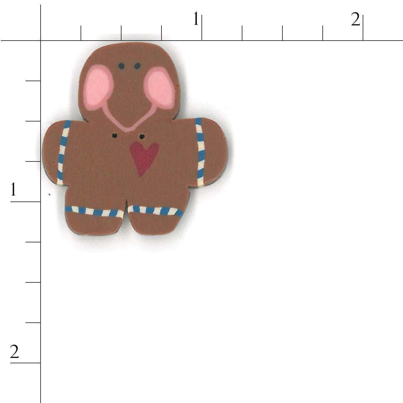Gingerbread Boy 4417 Buttons
