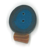 Just Another Button Company Blue Bulb 4426 button