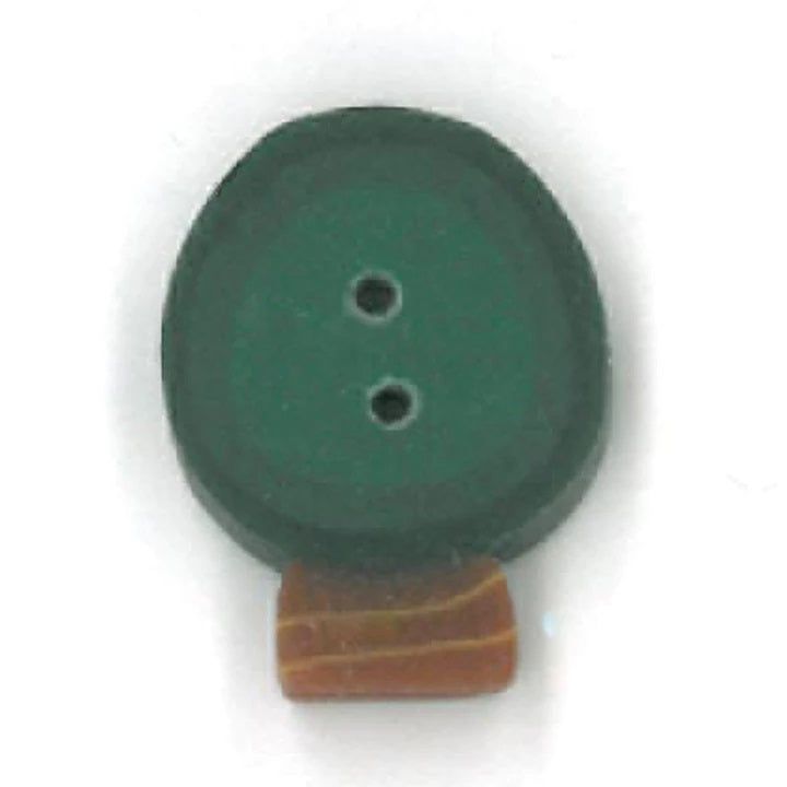 Just Another Button Company Green Bulb 4428 buttons