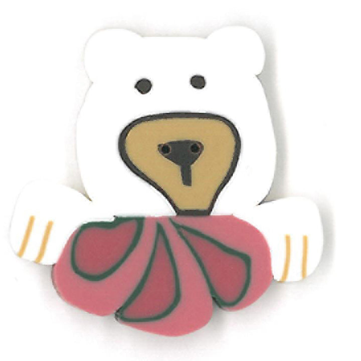 c Pink Bear Buddy 4448 button