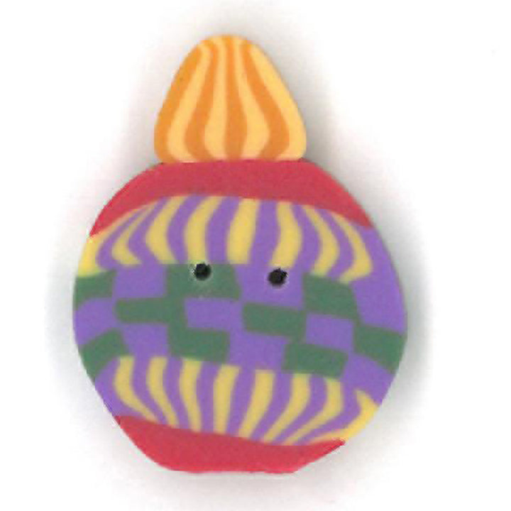 Just Another Button Company Checkered Ornament 4453 button