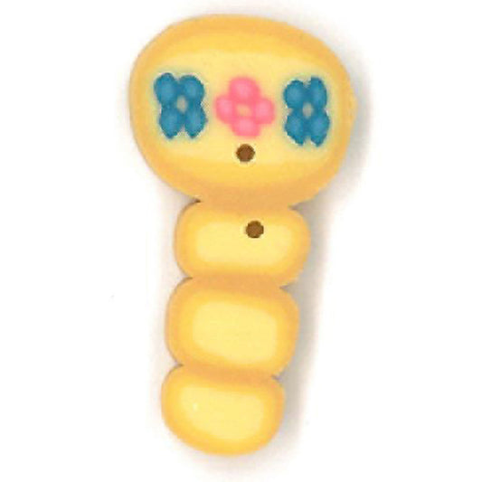 Just Another Button Company Baby Rattle 4467 button