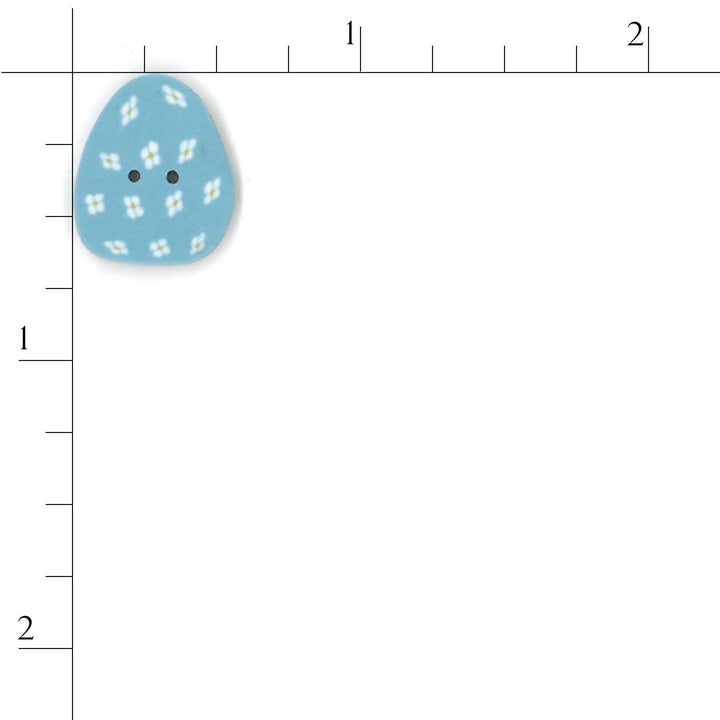 Small Blue Egg 4469 Buttons