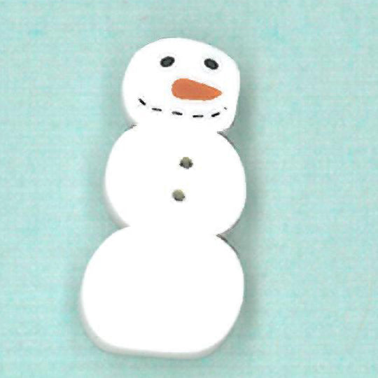 Just Another Button Company Primitive Snowman 4485 button