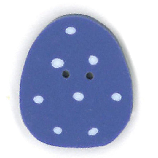 Just Another Button Company Periwinkle Easter Egg 4494 button
