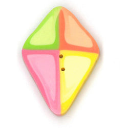 Just Another Button Company Pastel Kite 4499 button