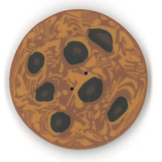 Just Another Button Company Chocolate Chip Cookie 4500 button