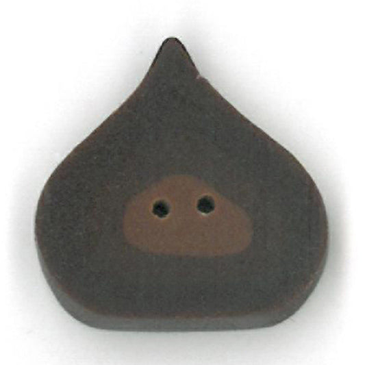 Just Another Button Company Chocolate Drop 4527 button