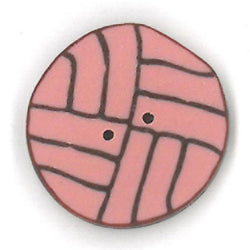 Just Another Button Company Rose Yard 4539 handmade clay button