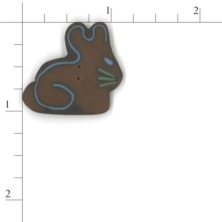 Chocolate Bunny Buttons