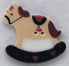 Rocking Horse button – Sandra's Stitch Stash