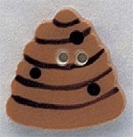 Mill Hill Beehive 86129 ceramic button