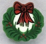 Mill Hill Wreath 86150 button