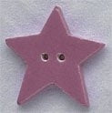 Mill Hill  Large Dusty Rose Star 86289 button