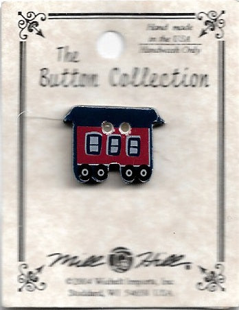 Mill Hill Middle Car 86302M handmade button