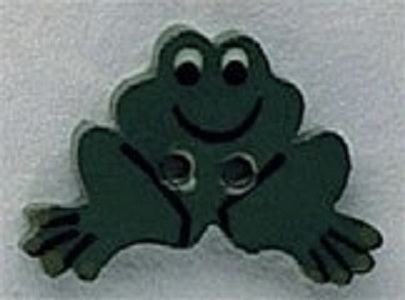 Mill Hill Frog 86304 handmade button