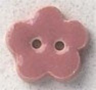 Mill Hill Pink Posey 86335 ceramic button