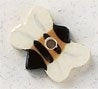Mill Hill Petite Flying Bee 86363 ceramic button
