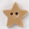Mill Hill Very Small Old Gold Star With Matte Finish 86381 button