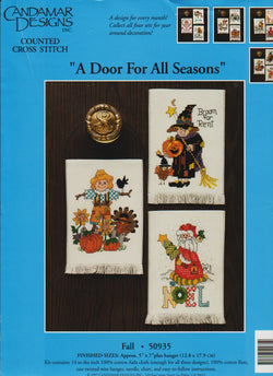 Candamar Designs A Door For All Seasons Fall 50935 cross stitch kit