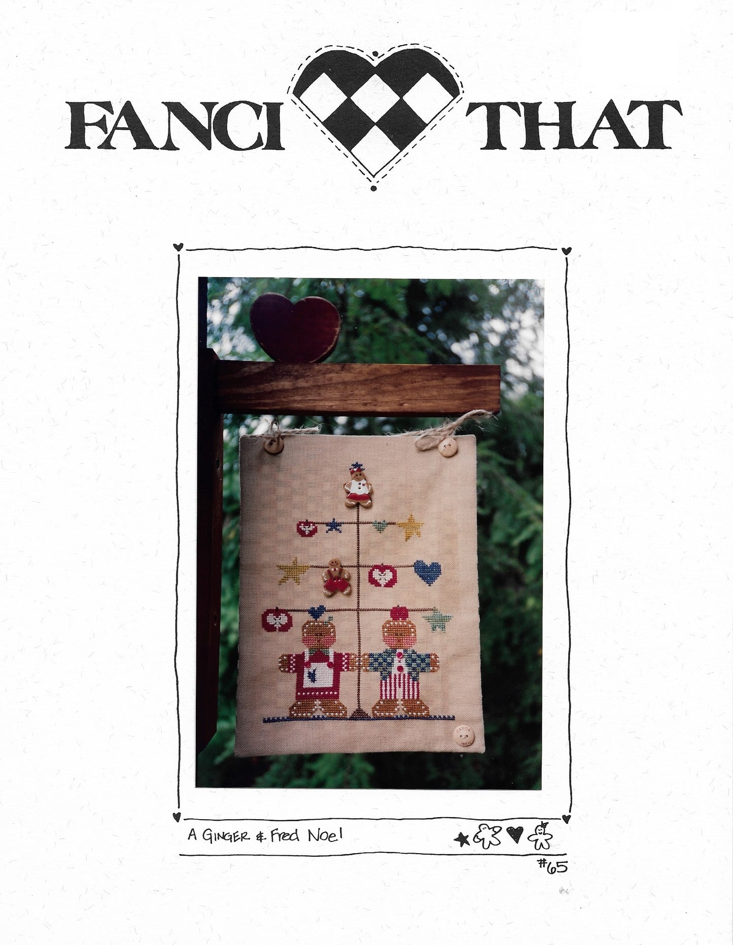 Fanci That A Ginger & Fred Noel 65 christmas cross stitch pattern