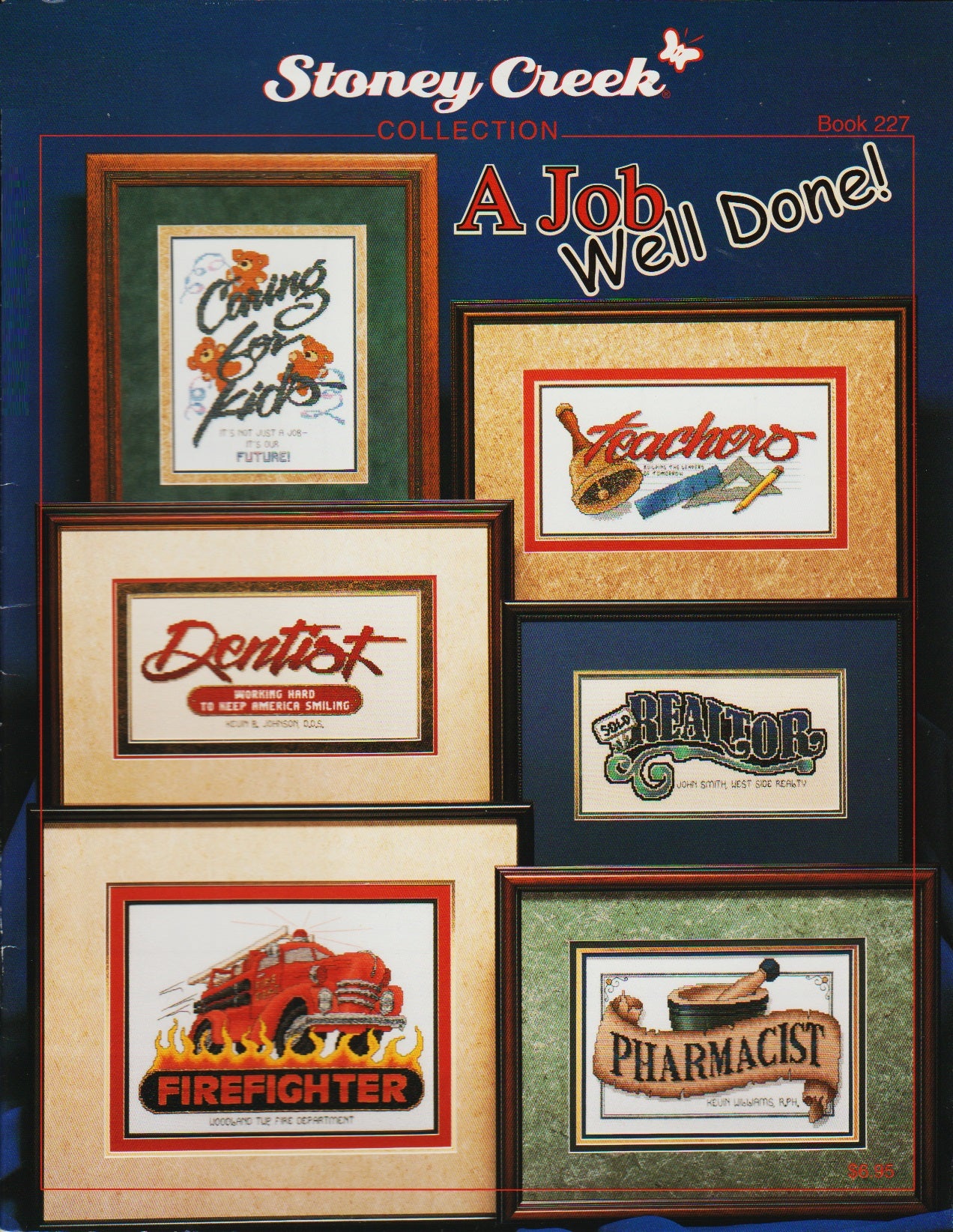 Stoney Creek A Job Well Done BK227 cross stitch pattern