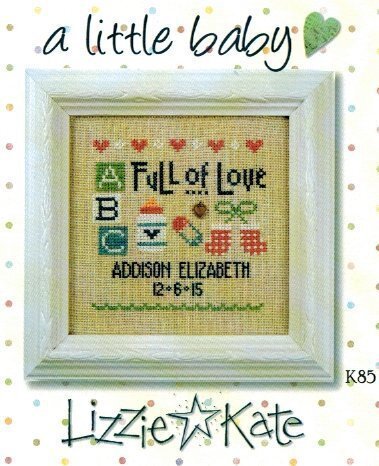 Lizzie Kate A Little Baby, K85 cross stitch kit