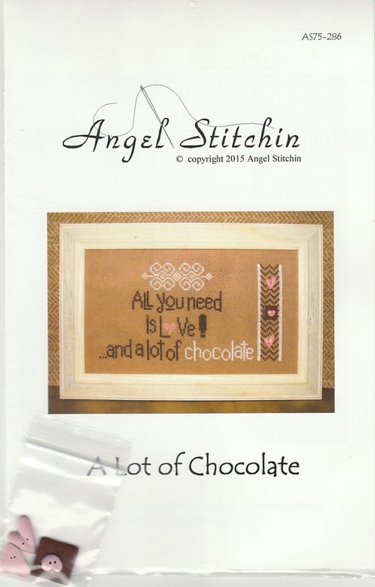 Angel Stitchin A Lot of Chocolate AS75-286 cross stitch pattern