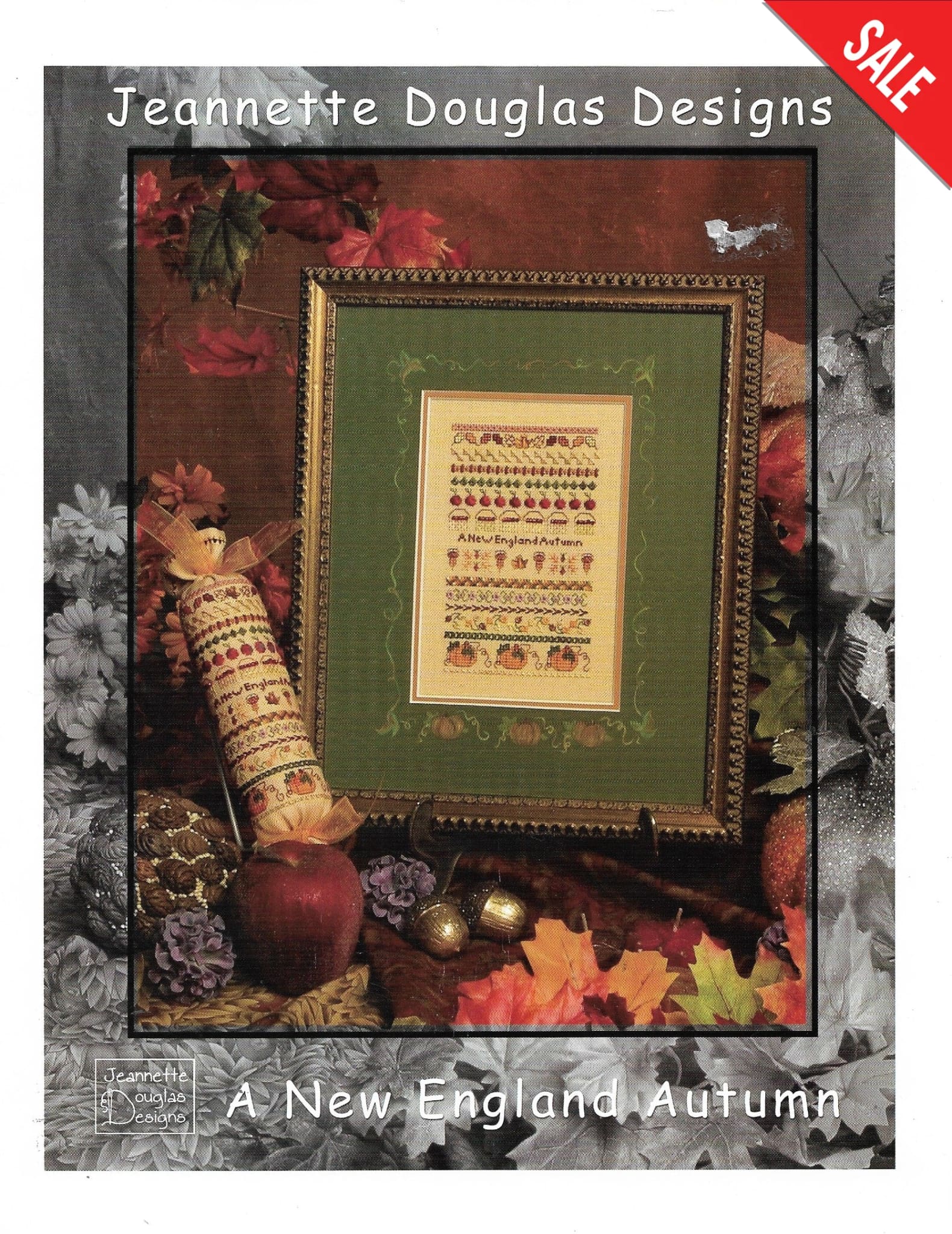 Jeannette Douglas Designs A New England Autumn cross stitch pattern