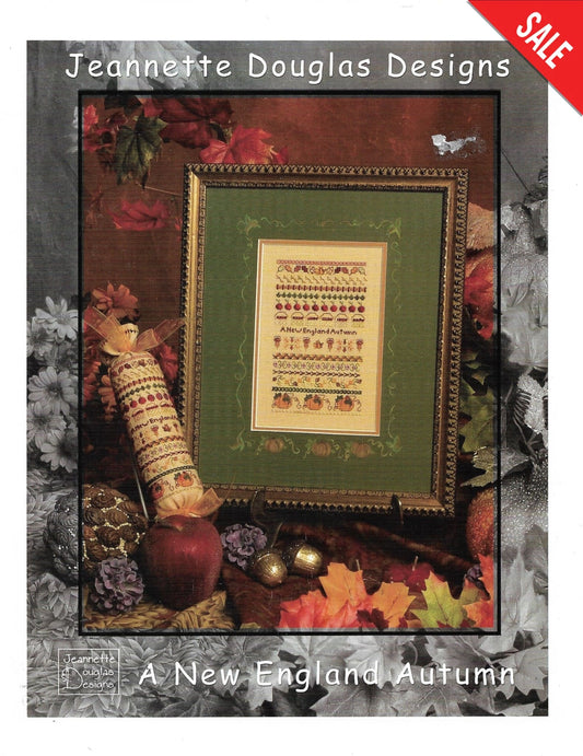 Jeannette Douglas Designs A New England Autumn cross stitch pattern