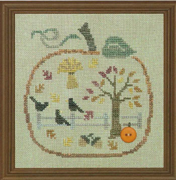 Bent Creek A Pumpkin Full of Autumn Fun cross stitch pattern