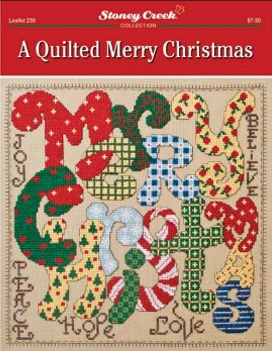 Stoney Creek A Quilted Merry Christmas LFT230 cross stitch patytern