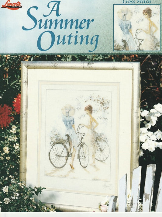 Leisure Arts A Summer Outing 3576 cross stitch pattern