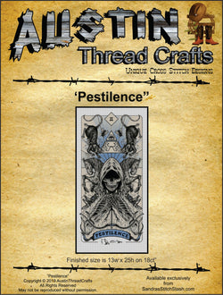 AustinThreadCrafts Pestilence 4 Apocolypses cross stitch pattern