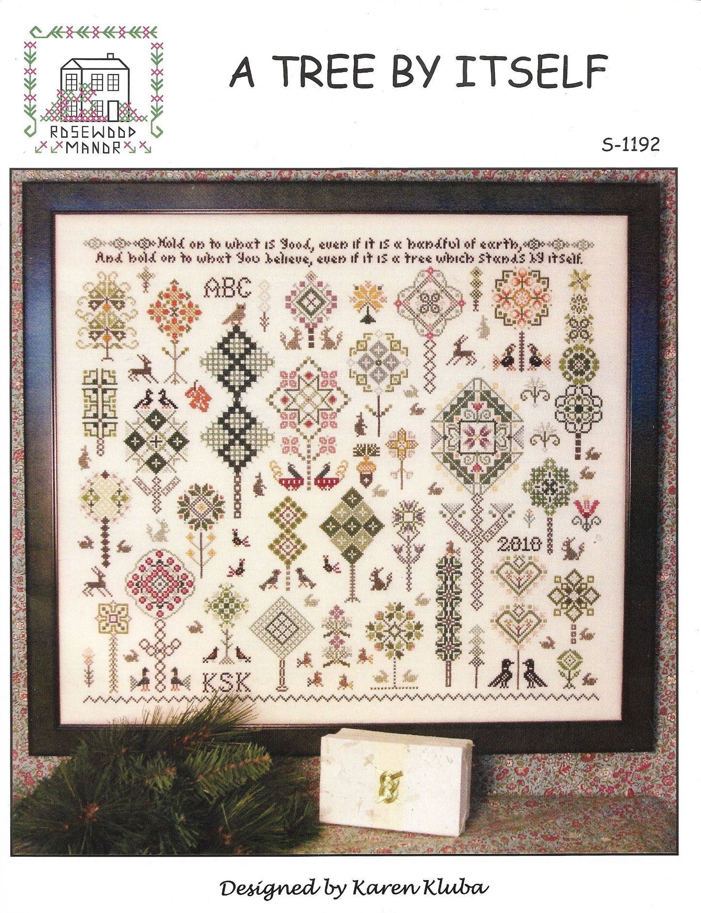 Rosewood Manor A Tree By Itself S-1192 cross stitch pattern