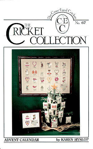 Cricket Collection Advent Calendar 67 christmas cross stitch pattern