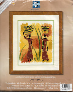 Vervaco African Ladies cross stitch kit