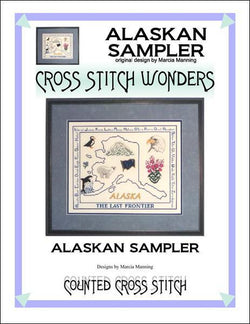 Cross Stitch Wonders Marcia Alaska Sampler Cross stitch pattern