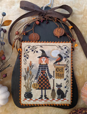 Lila's Studio All Hallows' Eve halloween cross stitch pattern